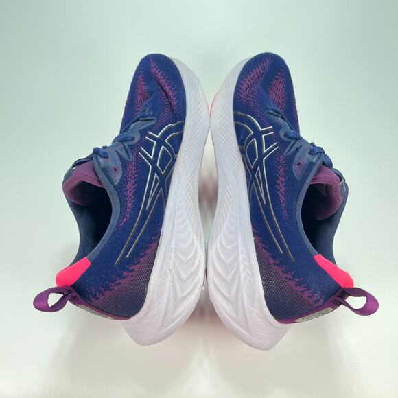 ASICS Gel-Cumulus 25 Navy Blue Purple Running Shoes 1012B441 Women's Size 9.5 - Picture 7 of 10